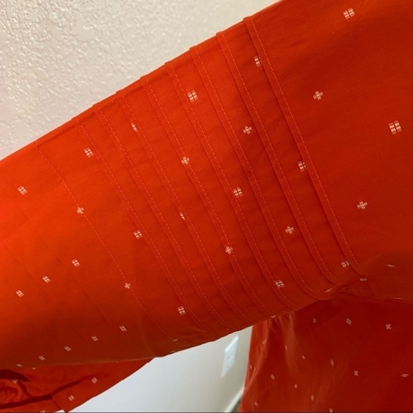 Ella Moss Lyra Puffed Pintucked Woven Blouse - Picture 10 of 15